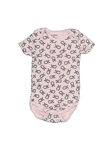 Calvin Klein Short Sleeve Onesie (view 1)