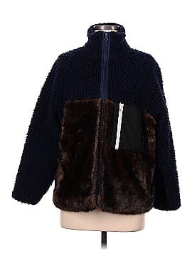 Sandy Liang Cosmic High Pile Fleece & Faux Fur Jacket (view 1)