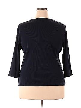 Lauren by Ralph Lauren 3/4 Sleeve T-Shirt (view 2)