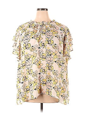 Liz Claiborne Short Sleeve Blouse (view 1)