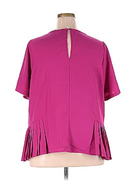 ELOQUII Short Sleeve Blouse (view 2)