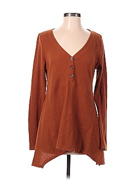 Maeve by Anthropologie Long Sleeve Henley (view 1)