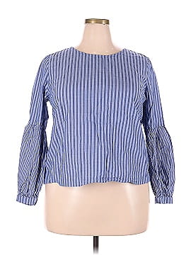 A New Day Long Sleeve Blouse (view 1)