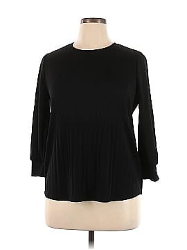 Adrianna Papell 3/4 Sleeve Top (view 1)