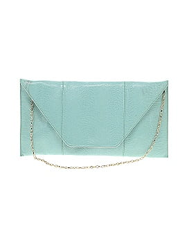 Halogen Leather Clutch (view 1)