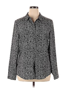 Ann Taylor Factory Long Sleeve Button-Down Shirt (view 1)