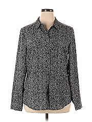 Ann Taylor Factory Long Sleeve Button Down Shirt