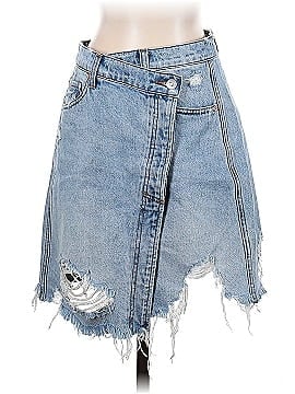 We the Free Denim Skirt (view 1)