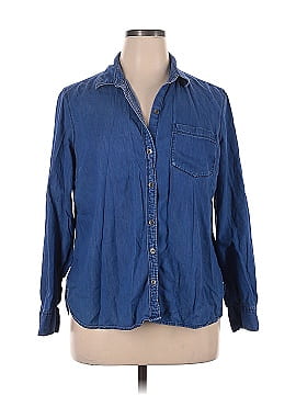 Old Navy Long Sleeve Button-Down Shirt (view 1)