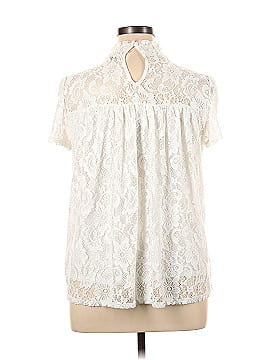 Cable & Gauge Short Sleeve Blouse (view 2)