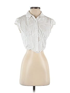 Shein Sleeveless Button-Down Shirt (view 1)