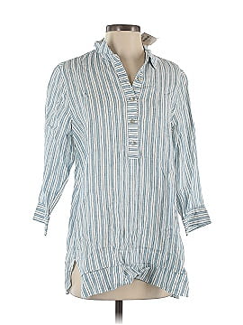 J.Jill 3/4 Sleeve Button-Down Shirt (view 1)