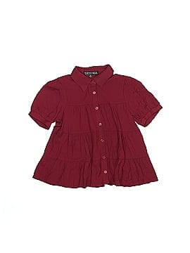 Trixxi Girl Short Sleeve Button-Down Shirt (view 1)