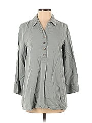 Soft Surroundings 3/4 Sleeve Button Down Shirt