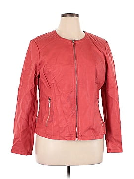 Alfani Faux Leather Jacket (view 1)