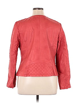 Alfani Faux Leather Jacket (view 2)