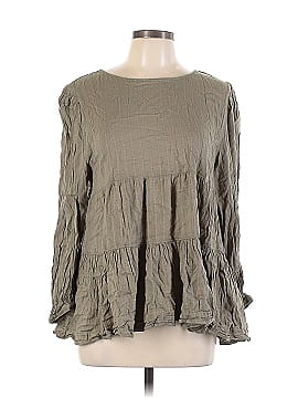 American Eagle Outfitters Long Sleeve Blouse (view 1)