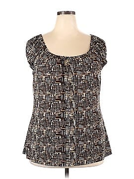 Liz & Co Sleeveless Blouse (view 1)