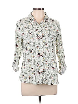 Croft & Barrow 3/4 Sleeve Button-Down Shirt (view 1)