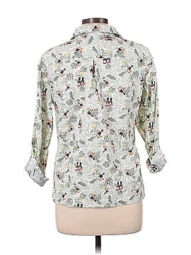 Croft & Barrow 3/4 Sleeve Button-Down Shirt (view 2)