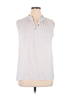 Ann Taylor LOFT Sleeveless Button-Down Shirt (view 1)