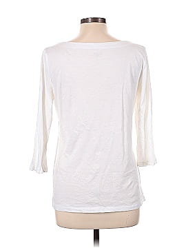 Ann Taylor LOFT Outlet 3/4 Sleeve T-Shirt (view 2)