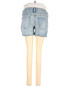 Isabel Maternity Denim Shorts (view 2)