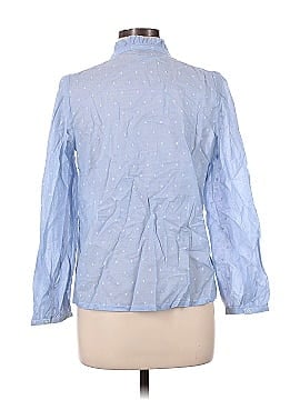 Ann Taylor LOFT Outlet Long Sleeve Button-Down Shirt (view 2)