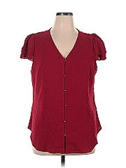 Emery Rose Short Sleeve Blouse