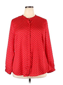 Liz Claiborne Long Sleeve Blouse (view 1)