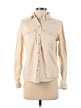 Sézane Long Sleeve Button-Down Shirt (view 1)