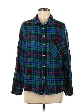 Aerie Long Sleeve Button-Down Shirt (view 1)