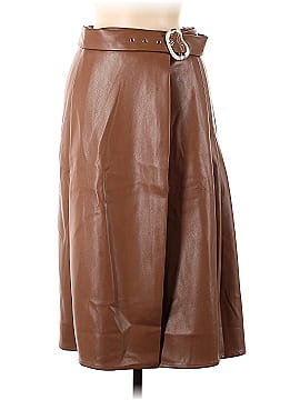 Petite Studio New York Faux Leather Skirt (view 1)