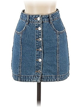 Pull&Bear Denim Skirt (view 1)