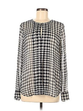 J.Crew Collection Long Sleeve Silk Top (view 1)