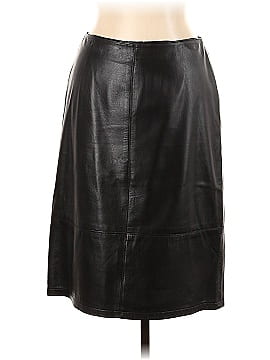 Karen Kane Leather Skirt (view 1)