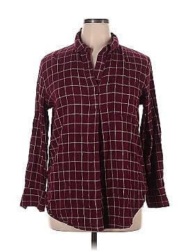 Liz Claiborne Long Sleeve Button-Down Shirt (view 1)