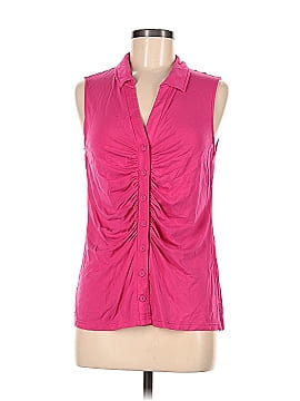 Assorted Brands Sleeveless Button-Down Shirt (view 1)