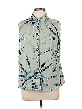 Lularoe Sleeveless Button-Down Shirt (view 1)