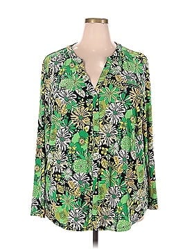 INC International Concepts Long Sleeve Blouse (view 1)