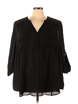 Torrid 3/4 Sleeve Blouse (view 1)