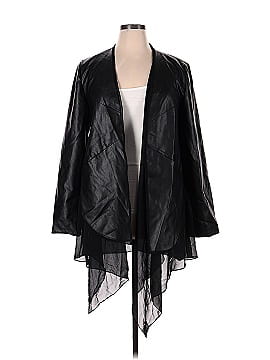 Patrizia Luca Faux Leather Jacket (view 1)