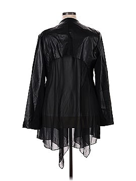 Patrizia Luca Faux Leather Jacket (view 2)