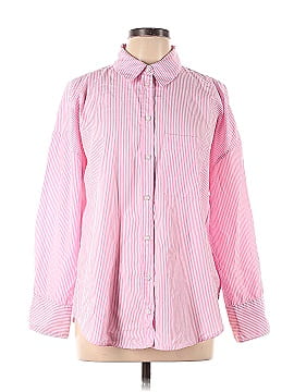 Zara Long Sleeve Button-Down Shirt (view 1)