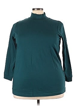 Woman Within Long Sleeve Turtleneck (view 1)