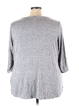 Lane Bryant 3/4 Sleeve T-Shirt (view 2)