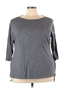 Lane Bryant 3/4 Sleeve T-Shirt (view 1)