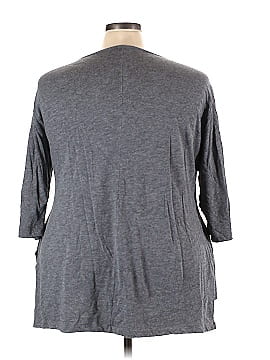 Lane Bryant 3/4 Sleeve T-Shirt (view 2)