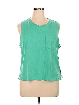 J.Crew Factory Store Sleeveless T-Shirt (view 1)