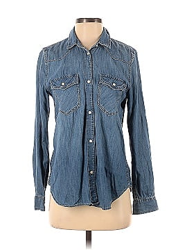 Gap Long Sleeve Button-Down Shirt (view 1)